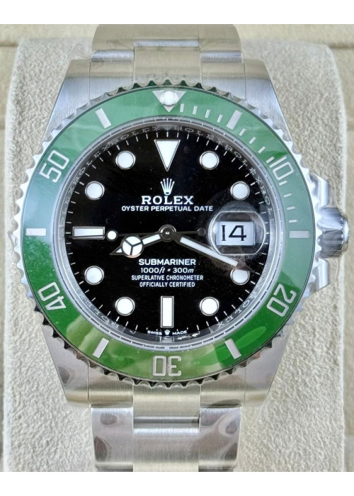 全新 ▶️ Rolex 勞力士 Submariner ◀️ 126610LV 綠黑  2025年錶 (41mm)  